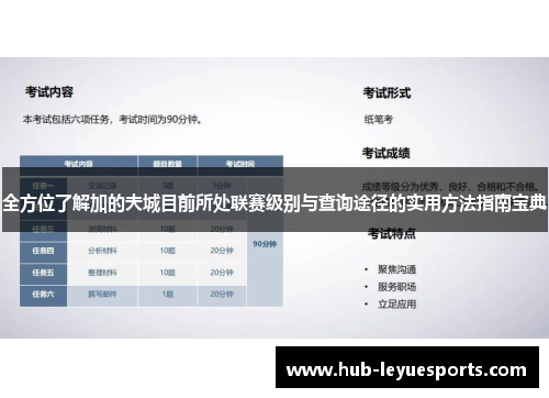 全方位了解加的夫城目前所处联赛级别与查询途径的实用方法指南宝典 全方位了解加的夫城目前所处联赛级别与查询途径的实用方法指南宝典